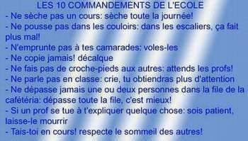 **les 10 de lecole**